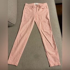 RACHEL Rachel Roy Coral/Orange Skinny Jeans